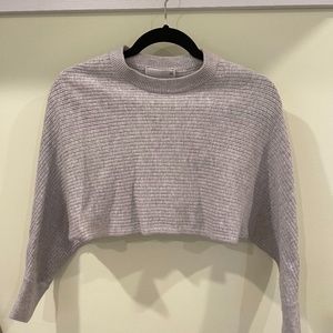 Aritizia Wilfred Free Lolan Sweater Light Grey